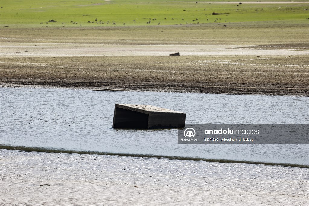 Water level drop in Germany