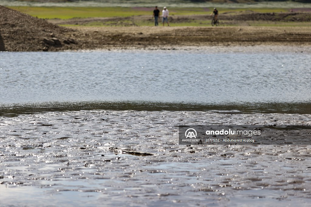 Water level drop in Germany