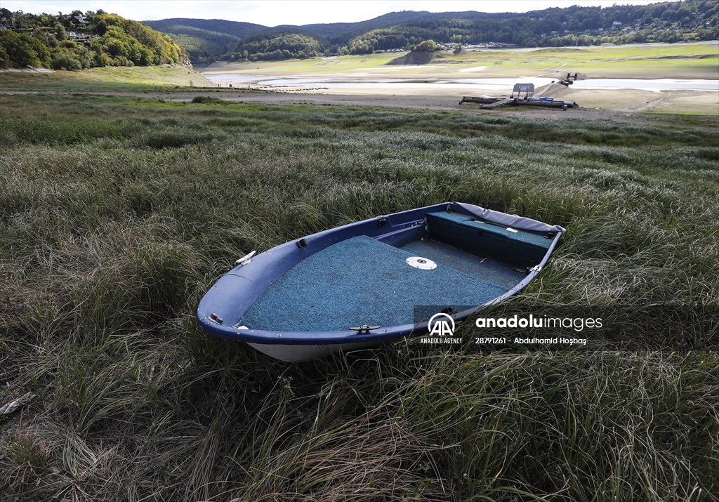 Water level drop in Germany