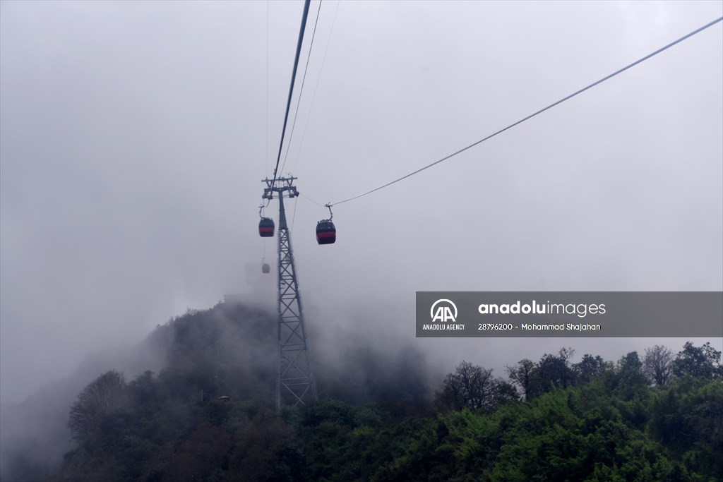 Cable car in Nepal