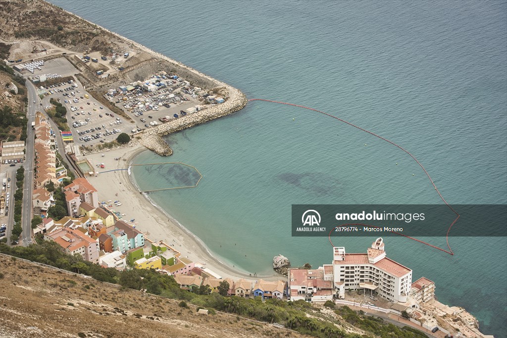 Cargo ship leaks fuel near Gibraltar