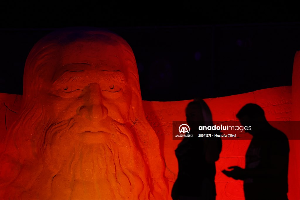 17th International Sand Sculpture Festival kicks off in Turkiye's Antalya