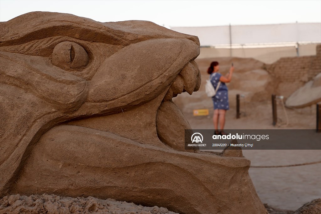 17th International Sand Sculpture Festival kicks off in Turkiye's Antalya