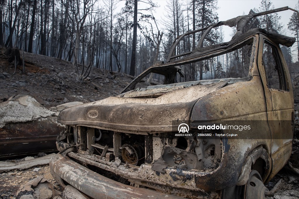 Mosquito fire in California