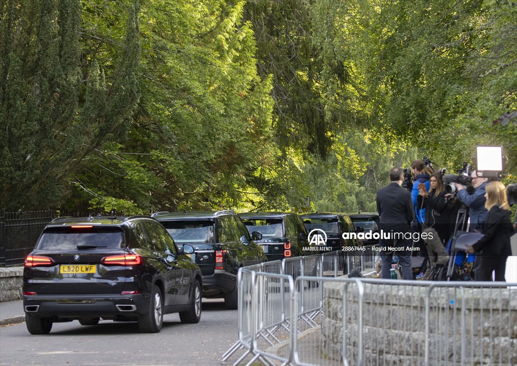 Queen Elizabeth II’s coffin travels from Balmoral Castle to the Palace of Holyroodhouse in Edinburgh