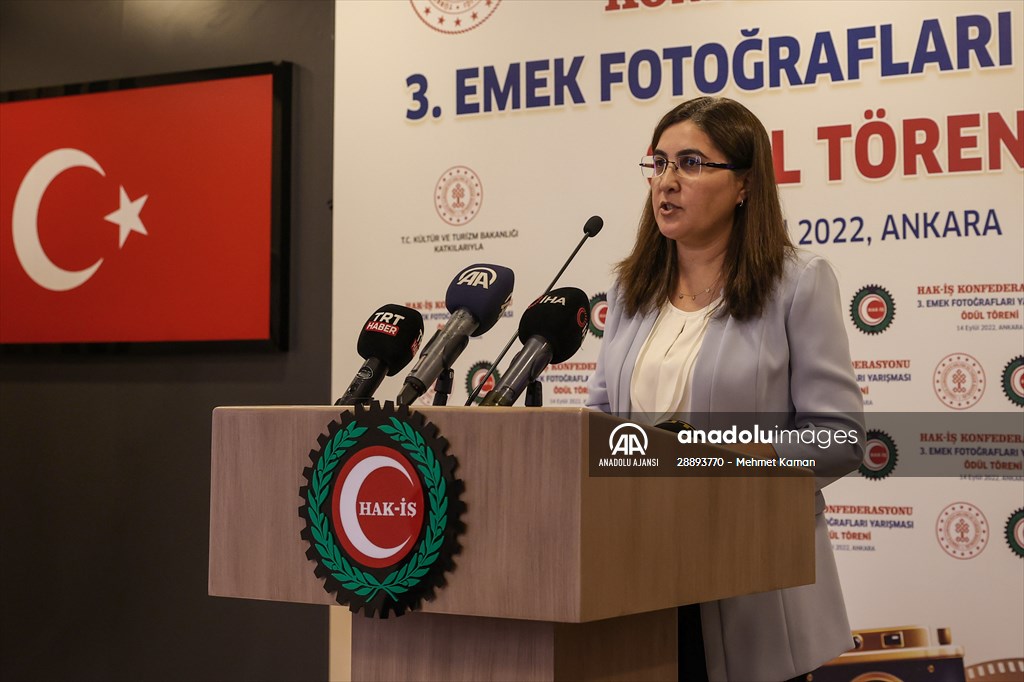 3. Emek Fotoğrafları Yarışması ödül töreni gerçekleştirildi