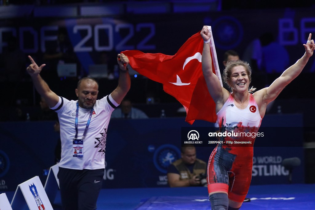 Turkish wrestler Yasemin Adar Yigit wins gold at World Championships