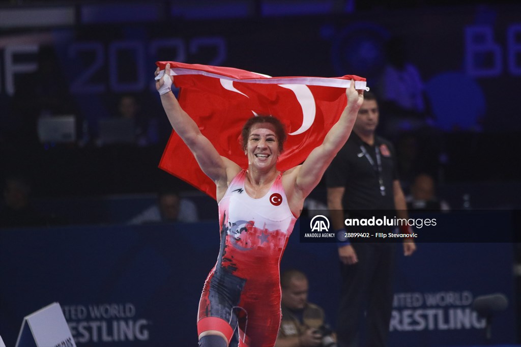 Turkish wrestler Yasemin Adar Yigit wins gold at World Championships