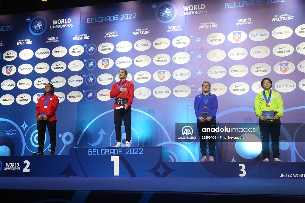 Turkish wrestler Yasemin Adar Yigit wins gold at World Championships