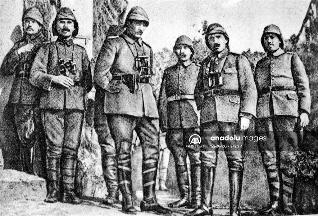 Mustafa Kemal Çanakkale Cephesi'nde