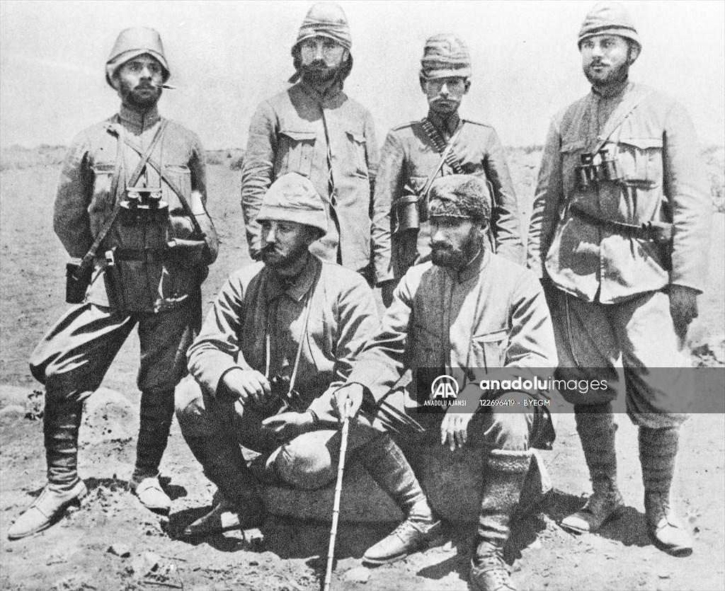 Mustafa Kemal Atatürk Trablusgarp'ta