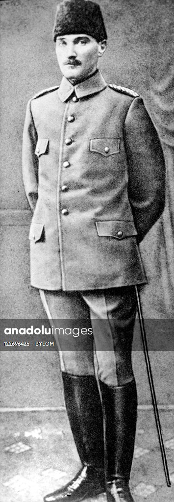 Kurmay Binbaşı Mustafa Kemal Atatürk | Anadolu Images