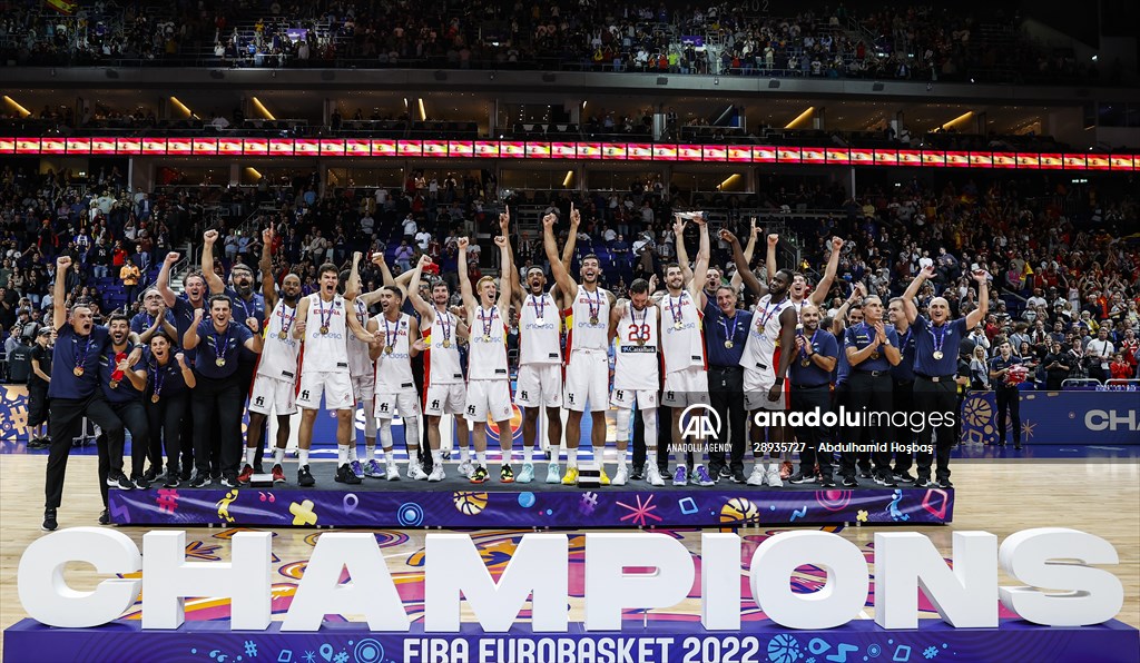 Spain Becomes EuroBasket 2022 Champions | Anadolu Images