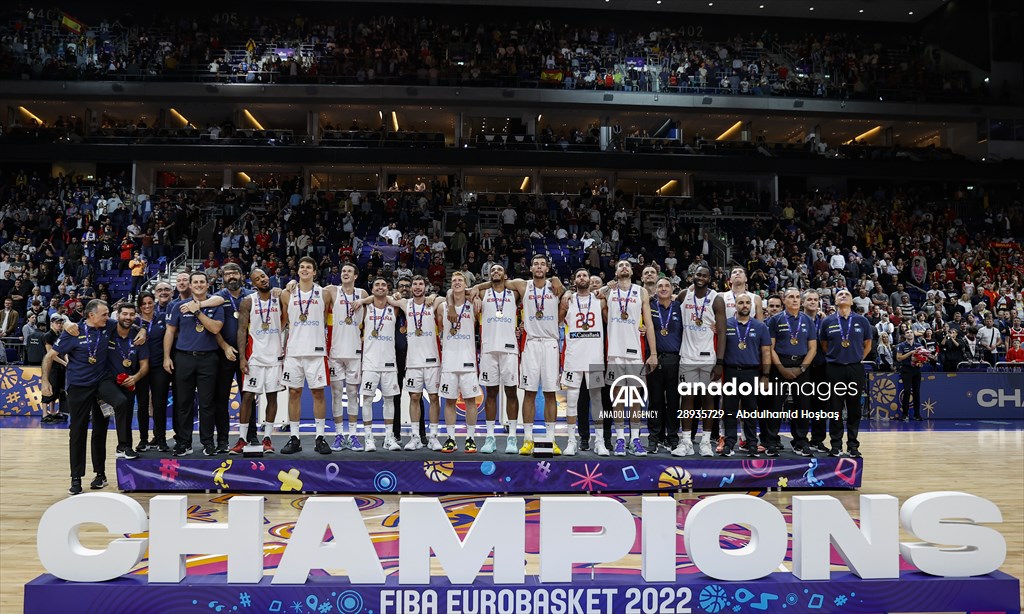 Spain becomes EuroBasket 2022 champions