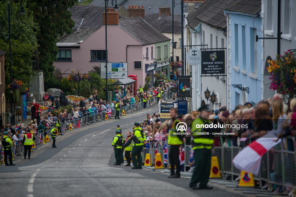 King Charles III And The Queen Consort Travel To Northern Ireland