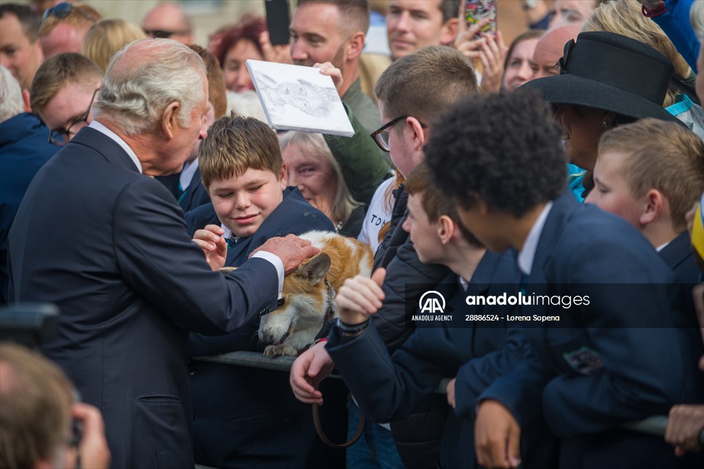 King Charles III And The Queen Consort Travel To Northern Ireland