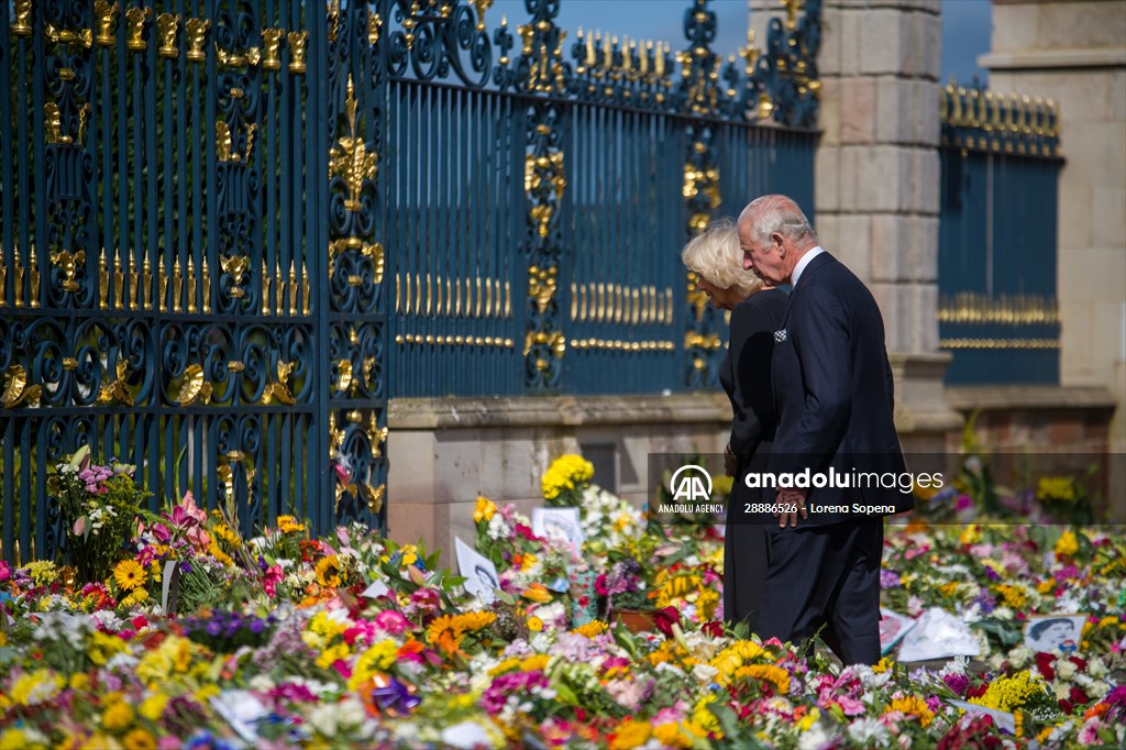 King Charles III And The Queen Consort Travel To Northern Ireland