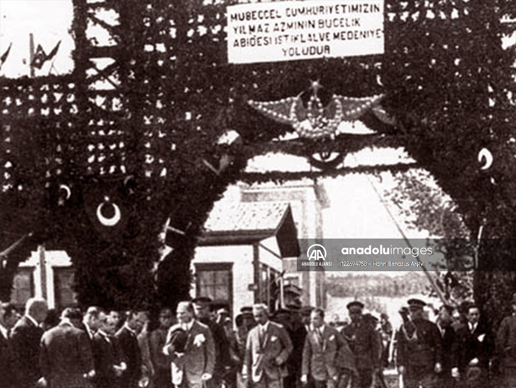 Mustafa Kemal Atatürk, Samsun'da