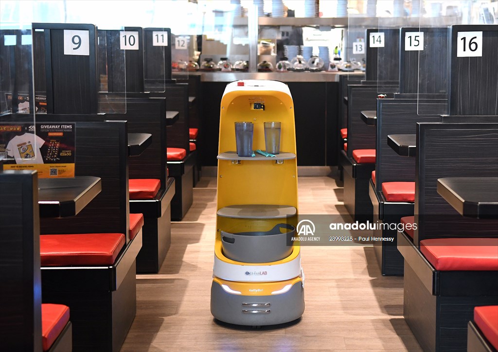 Robots Deliver Drinks at Orlando Restaurant