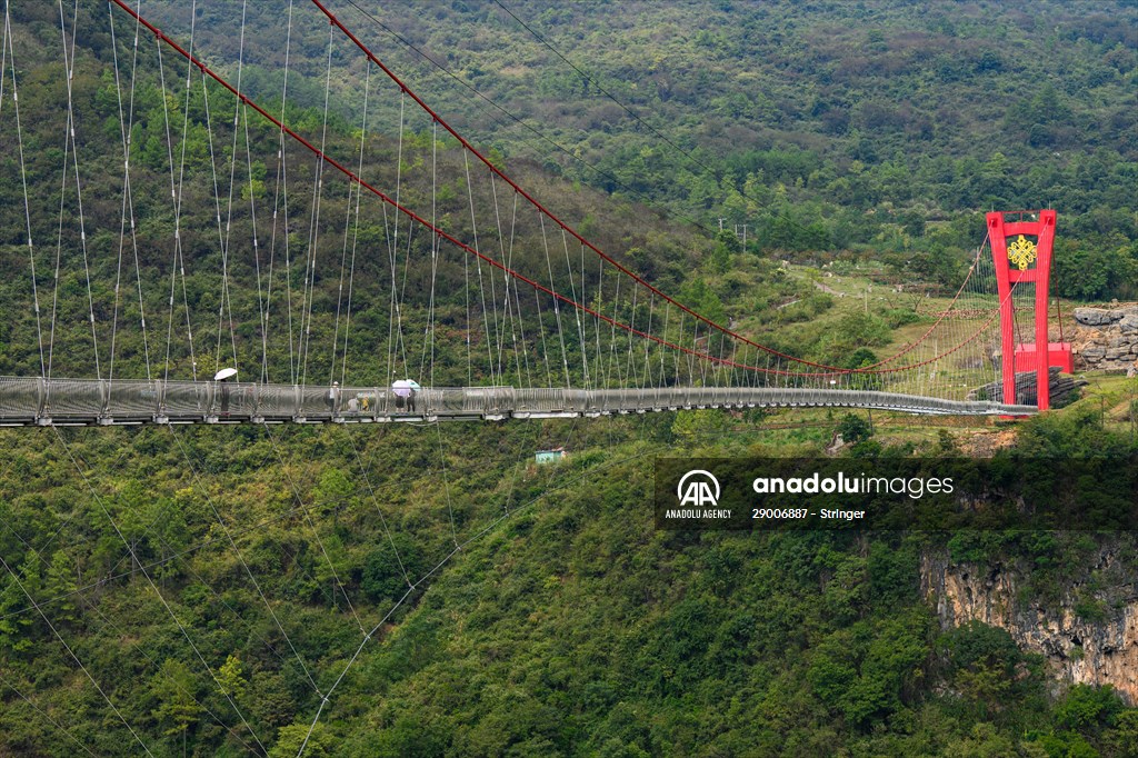 Glass Bridge In China’s Qingyuan