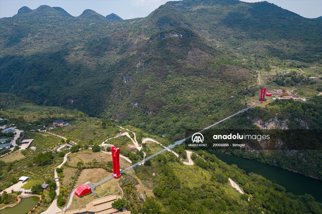 Glass Bridge In China’s Qingyuan