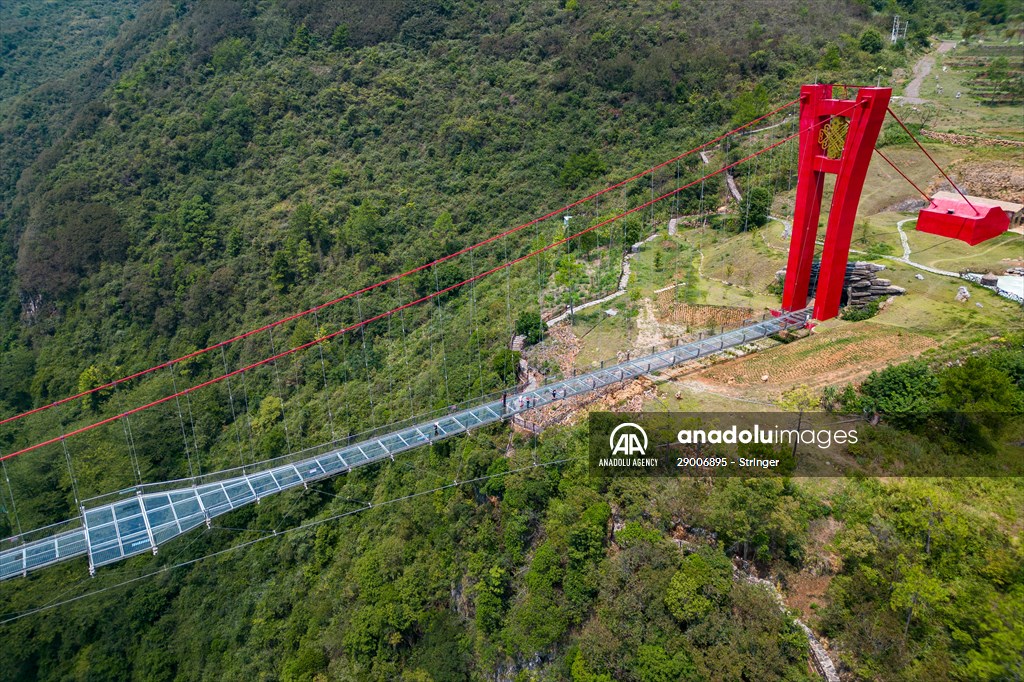 Glass Bridge In China’s Qingyuan