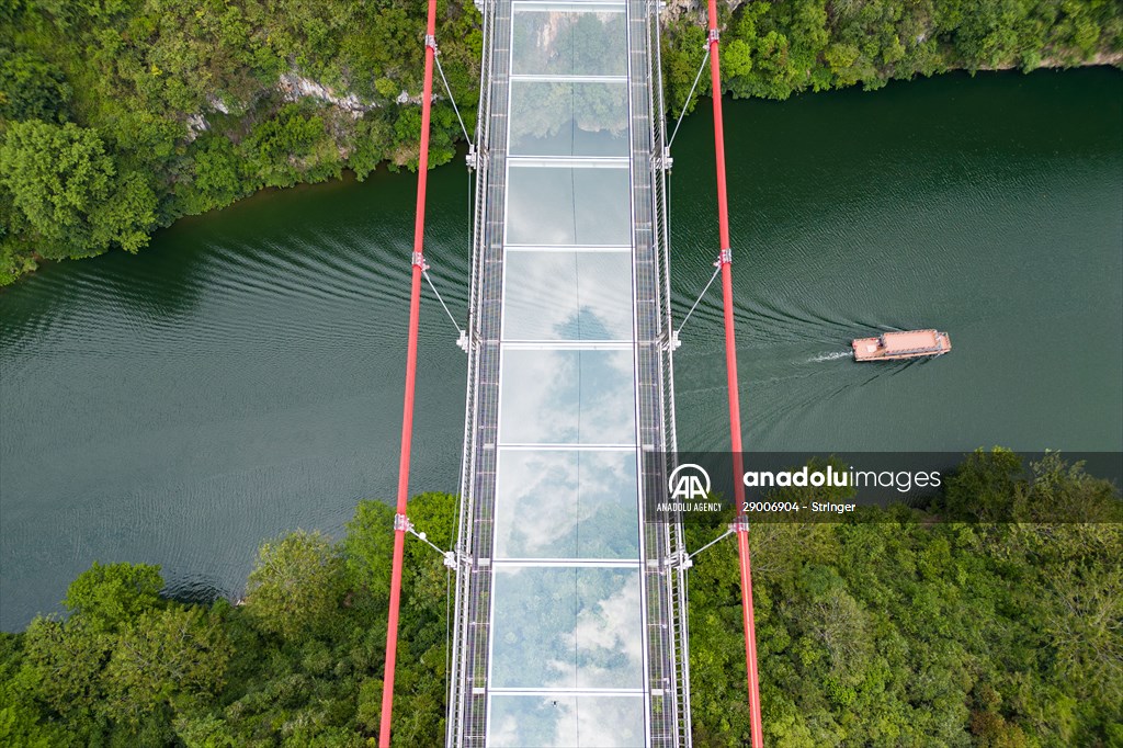 Glass Bridge In China’s Qingyuan