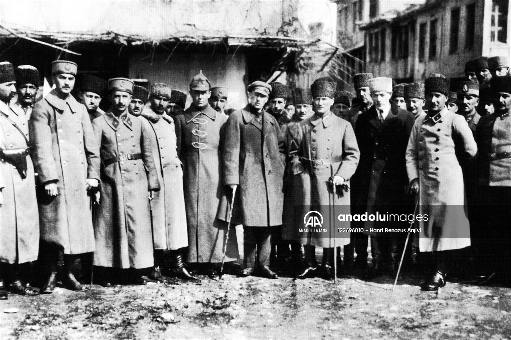 Mustafa Kemal Atatürk, Rus ve Azerbaycan Heyeti ile