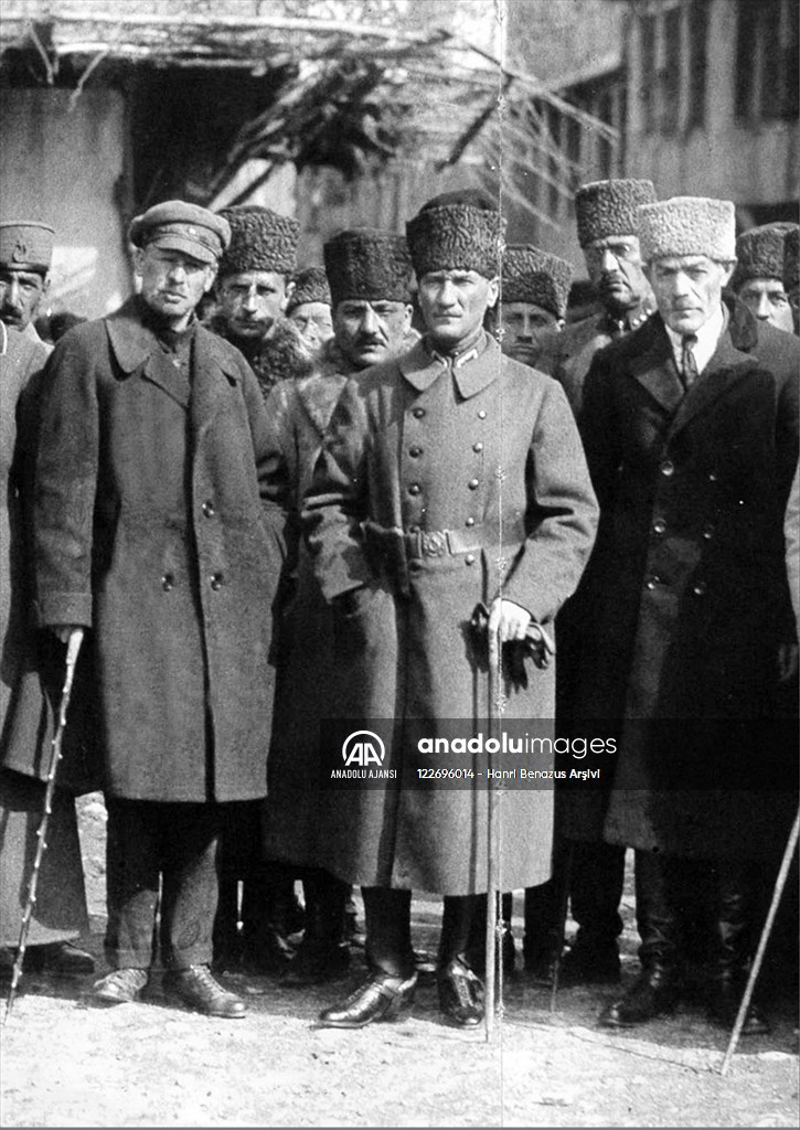 Mustafa Kemal Atatürk, Rus ve Azerbaycan Heyeti ile
