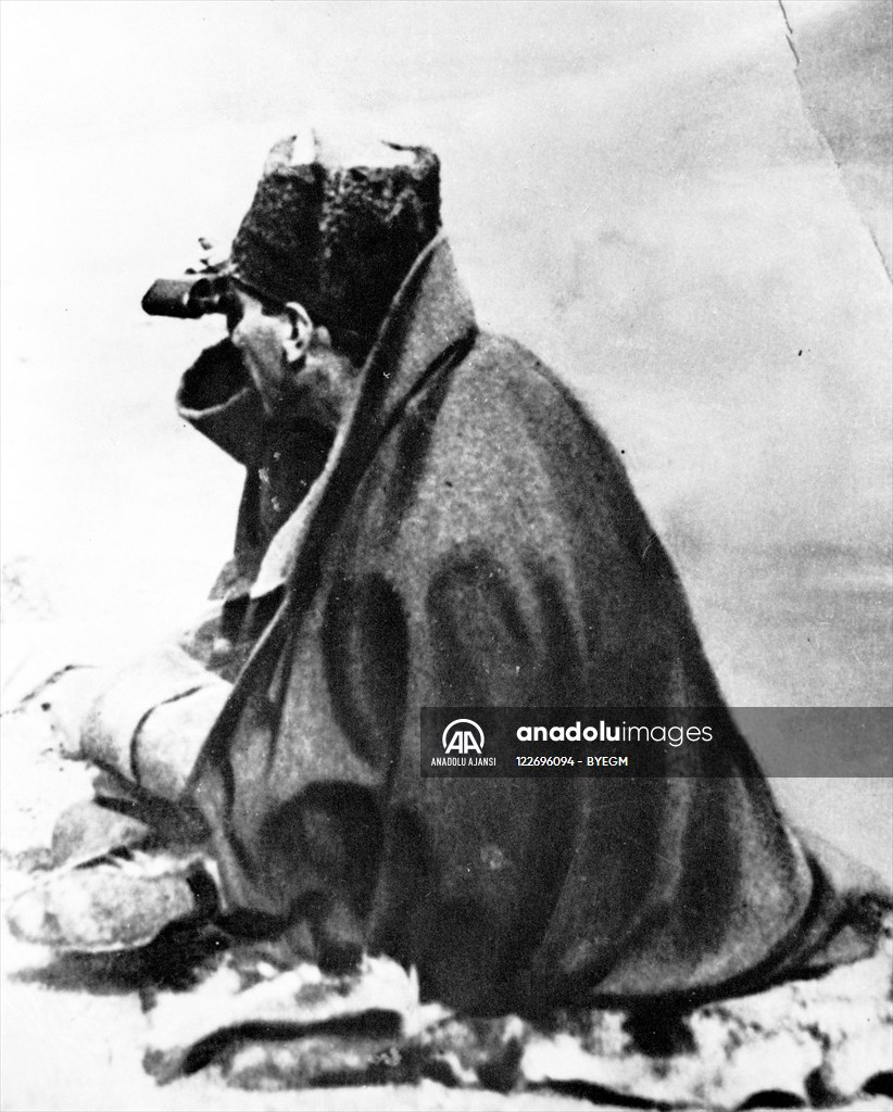 Atatürk,Sakarya Savaşı'nı idare ederken