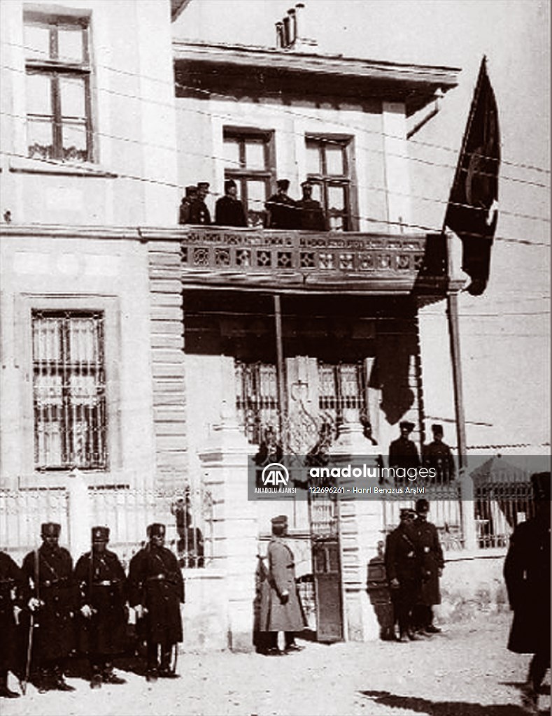 Mustafa Kemal Atatürk, karargahta