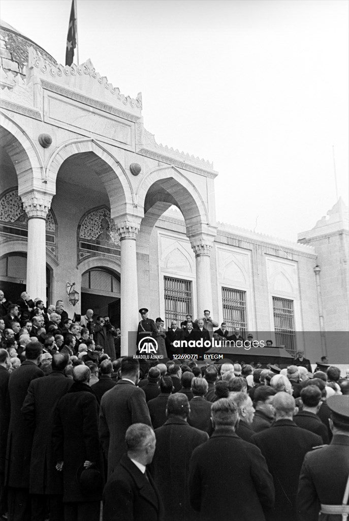 Atatürk'ün cenazesi Etnografya Müzesi'nde