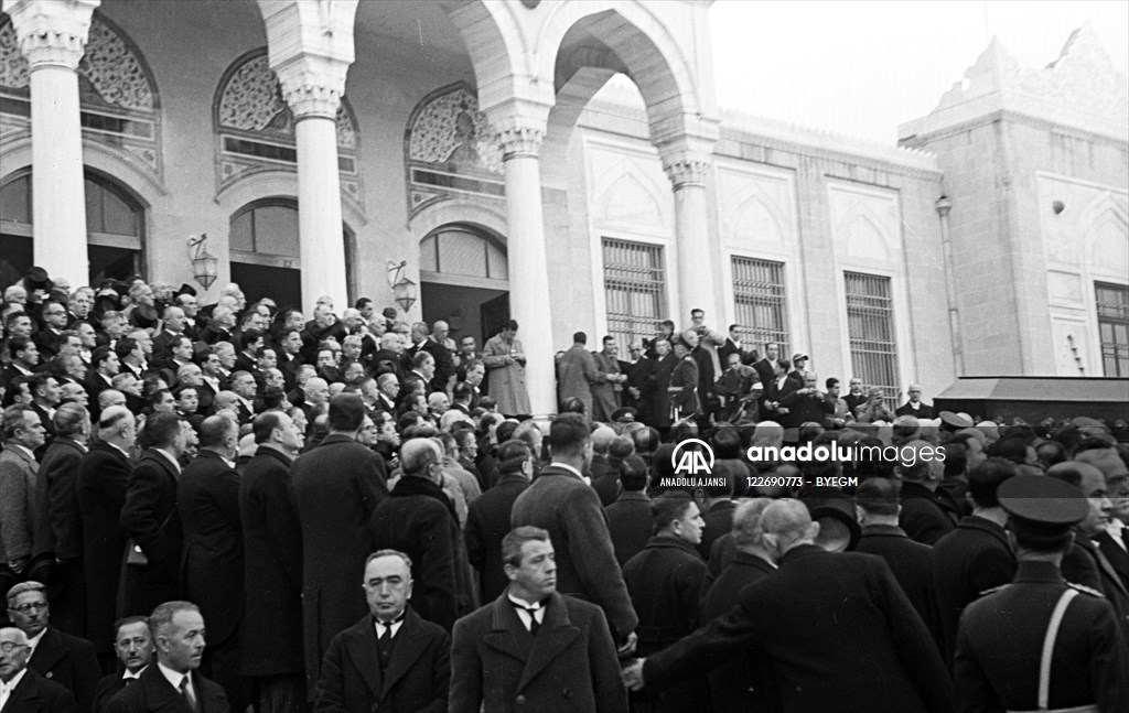 Atatürk'ün cenazesi Etnografya Müzesi'nde