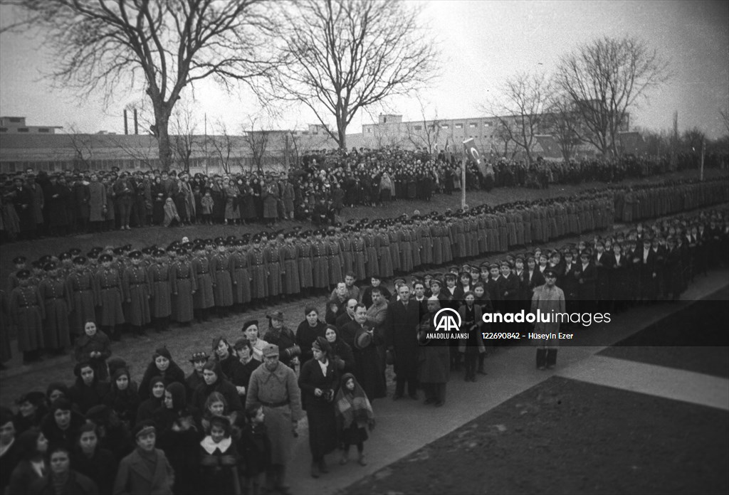 Atatürk'ün cenazesi Ankara'da