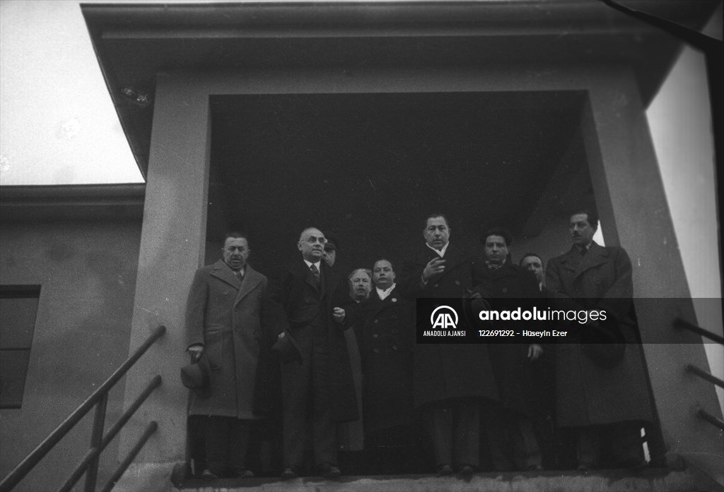 Başbakan Celal Bayar, Bursa'da