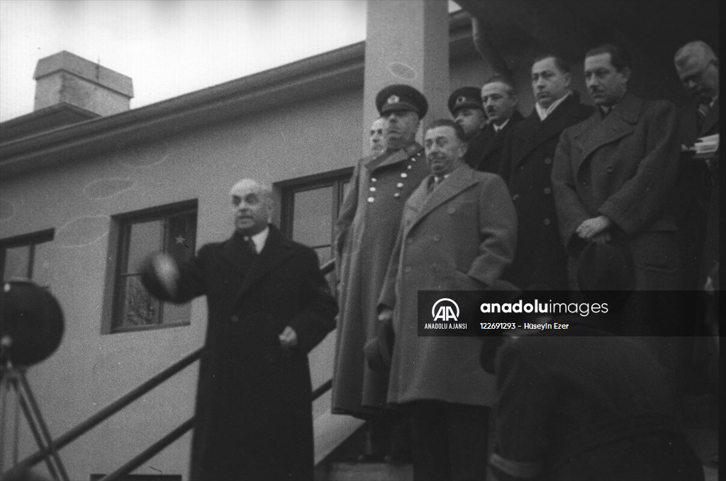 Başbakan Celal Bayar, Bursa'da