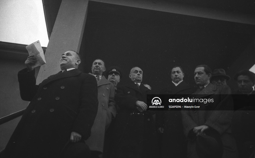 Başbakan Celal Bayar, Bursa'da