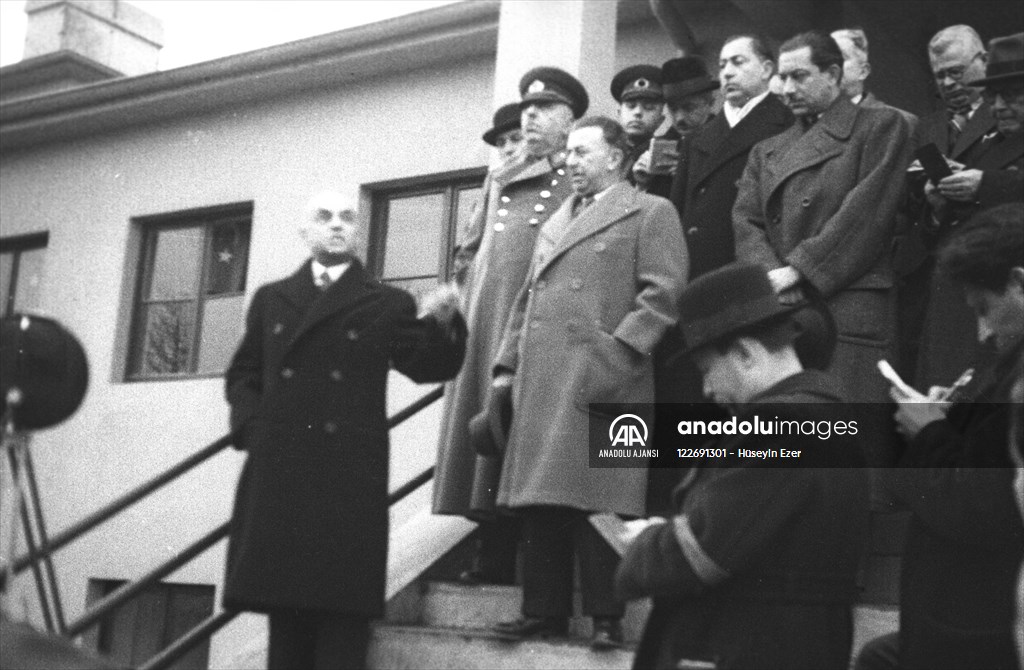 Başbakan Celal Bayar, Bursa'da