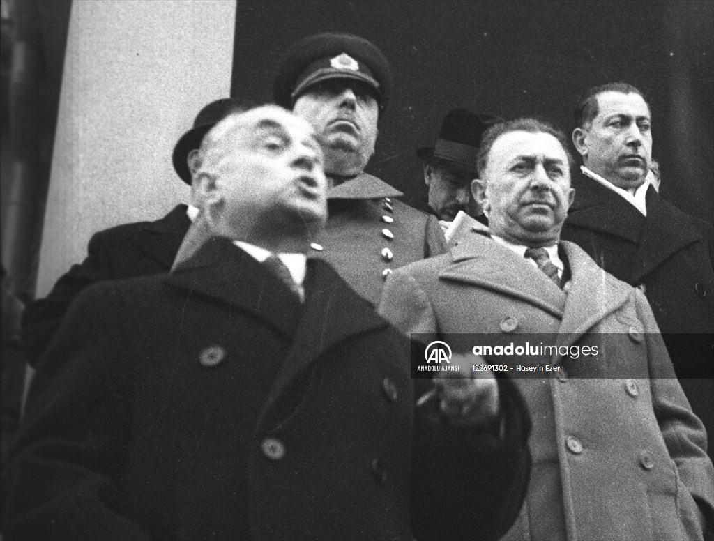 Başbakan Celal Bayar, Bursa'da