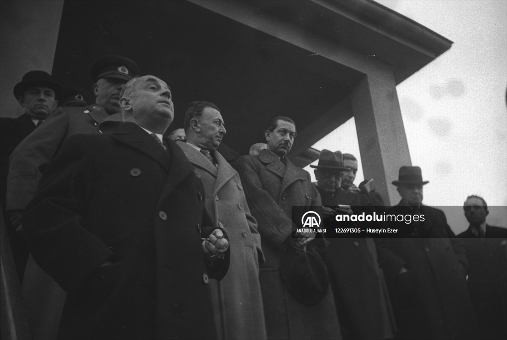 Başbakan Celal Bayar, Bursa'da