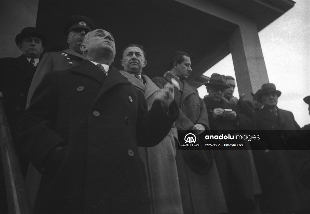 Başbakan Celal Bayar, Bursa'da