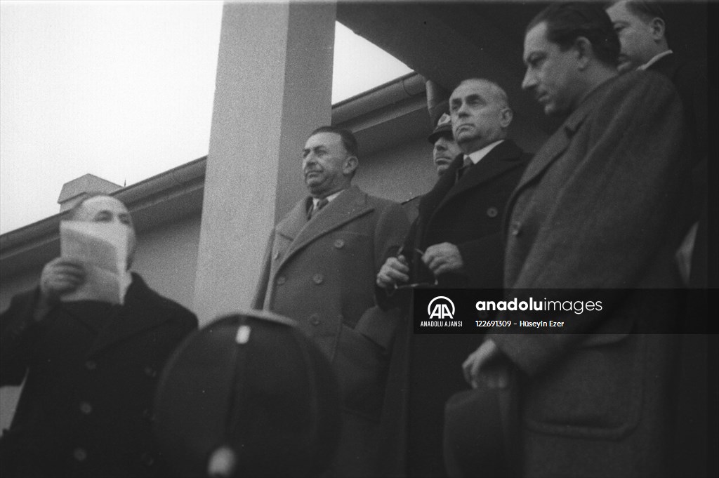 Başbakan Celal Bayar, Bursa'da