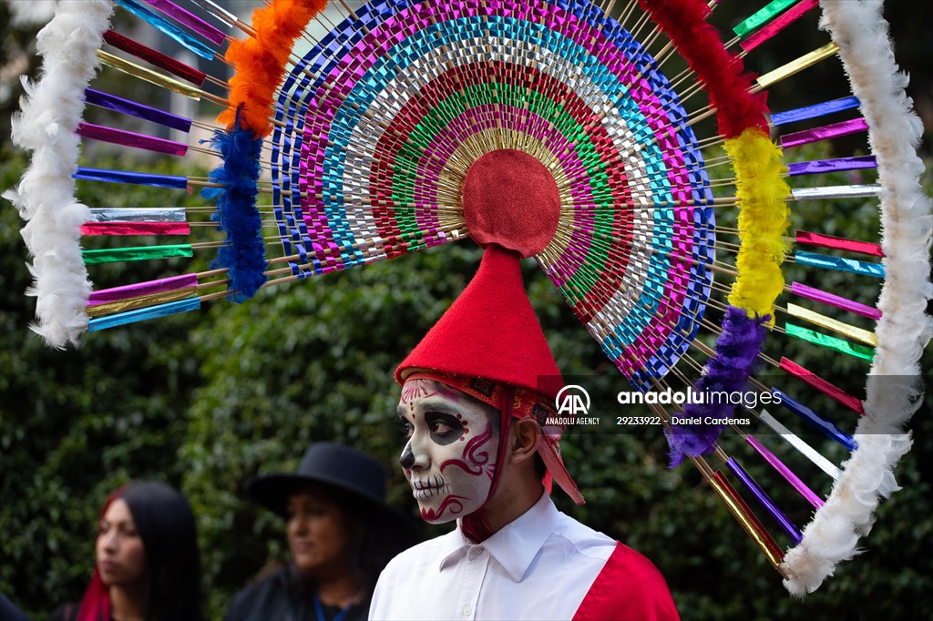 Catrinas Parade in Mexico City - Day of the Dead celebrations