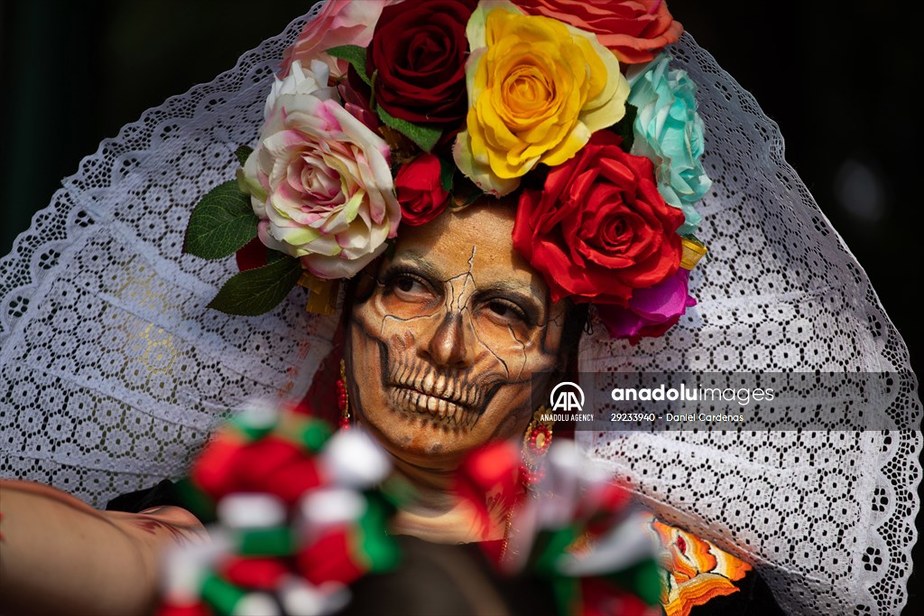 Catrinas Parade in Mexico City - Day of the Dead celebrations