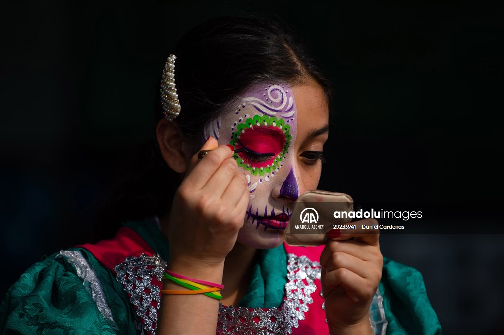 Catrinas Parade in Mexico City - Day of the Dead celebrations