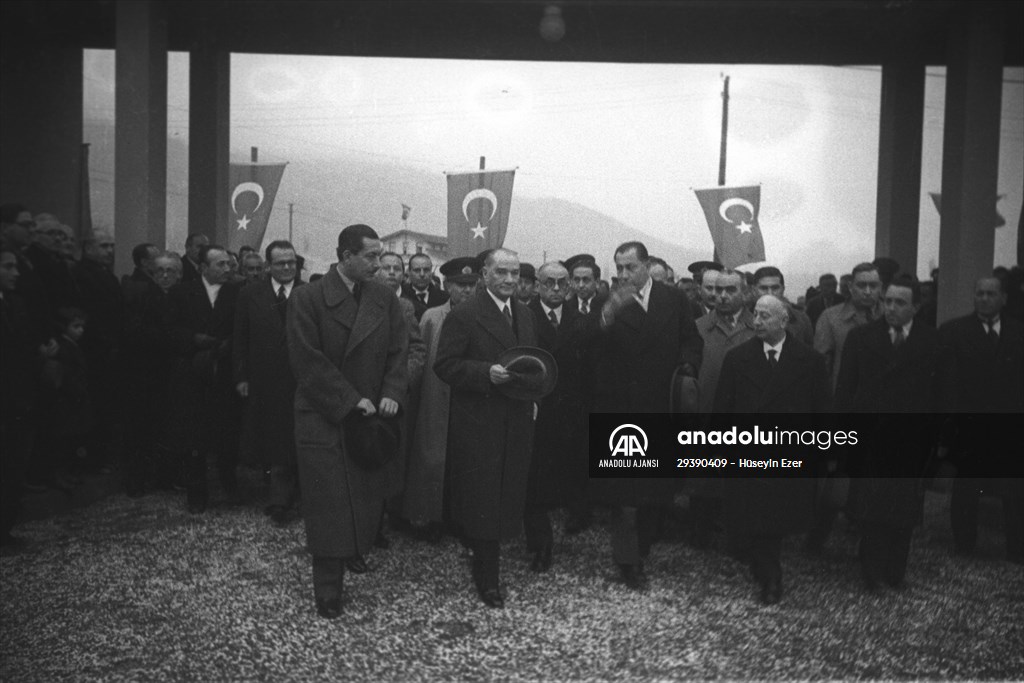 Büyük Önder Atatürk'ün ebediyete intikalinin 84'üncü yılı