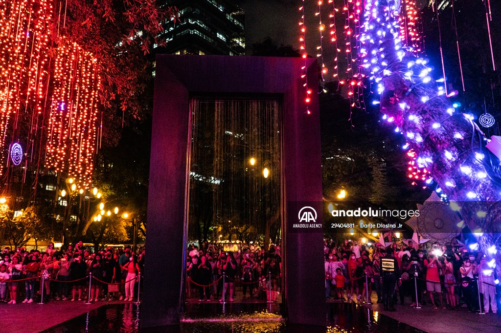 Festival of Lights in Philippines' Makati