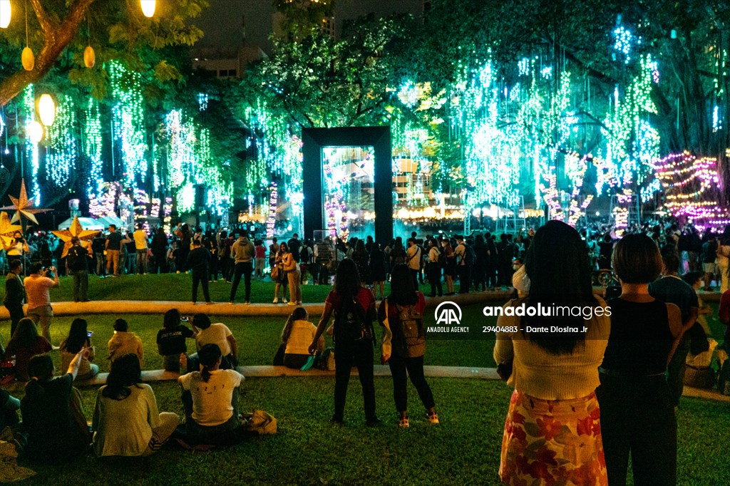 Festival of Lights in Philippines' Makati