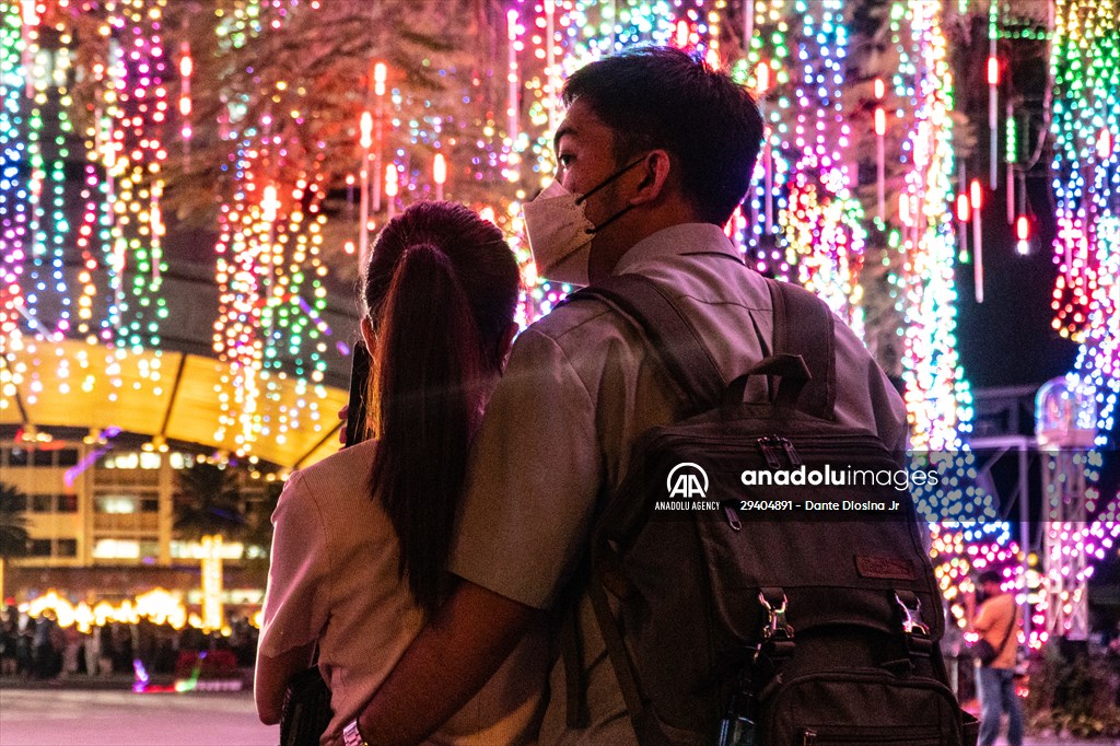 Festival of Lights in Philippines' Makati