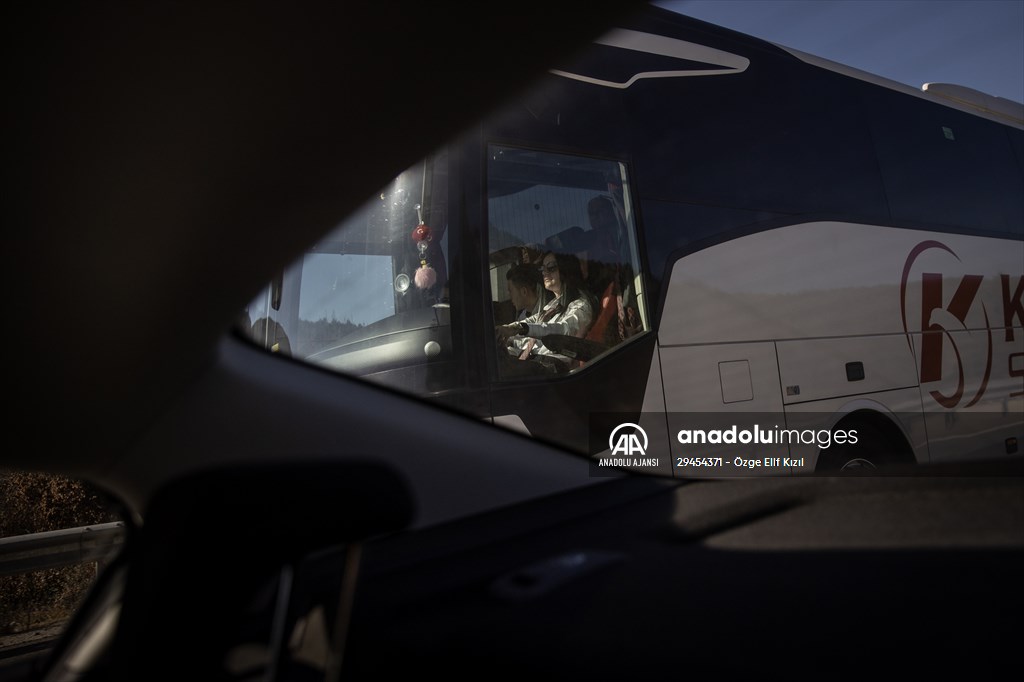 "Serenay kaptan" şehirler arasında mekik dokuyor